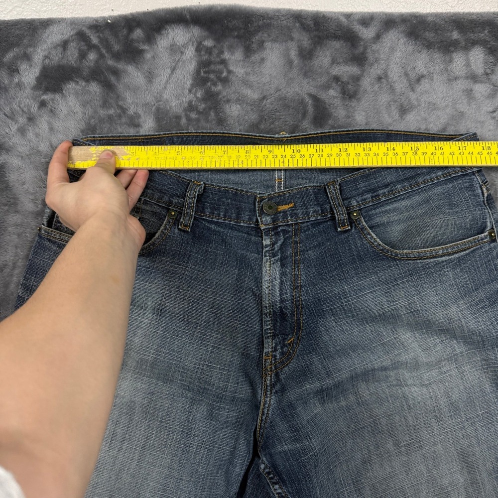 Levi's 531 Athletic Slim Fit Jeans Mens 36x34 Blue Medium Wash Denim - Picture 5 of 7